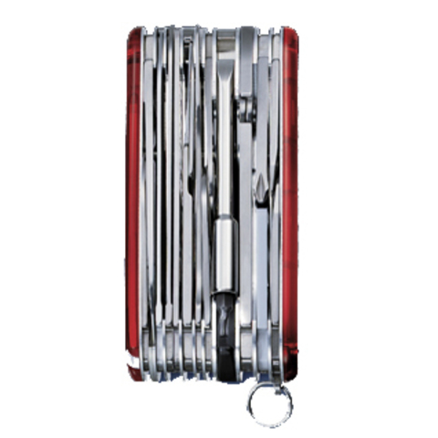 Нож Victorinox SwissChamp XLT, 91 мм, 49 функций, полупрозрачный красный 1.6795.XLT от прозводителя Victorinox