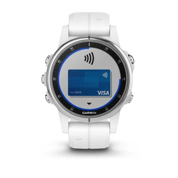 Garmin Fenix 5S - 42 мм SAPPHIRE | White with Rose Gold-tone Metal Band