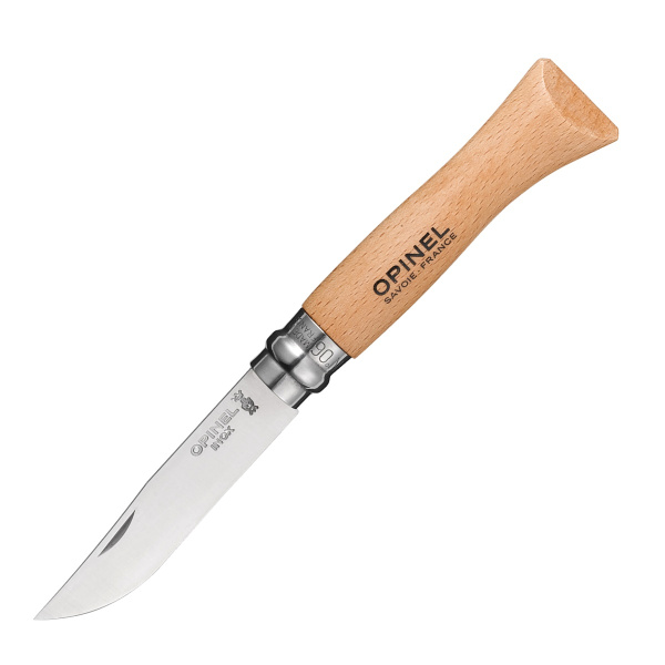 Нож Opinel №6, нержавеющая сталь, рукоять из бука, 123060 123060 от прозводителя Opinel