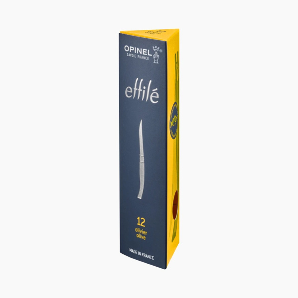 Нож филейный Opinel №12, нержавеющая сталь, рукоять оливковое дерево 002564 от прозводителя Opinel