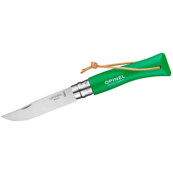 Нож Opinel №7 Trekking нержавеющая сталь, зеленый, 002210 002210 от прозводителя Opinel